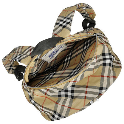 バ－バリ－ リュック メンズ ブランド BURBERRY チェック 8091312 ベージュ 8091312