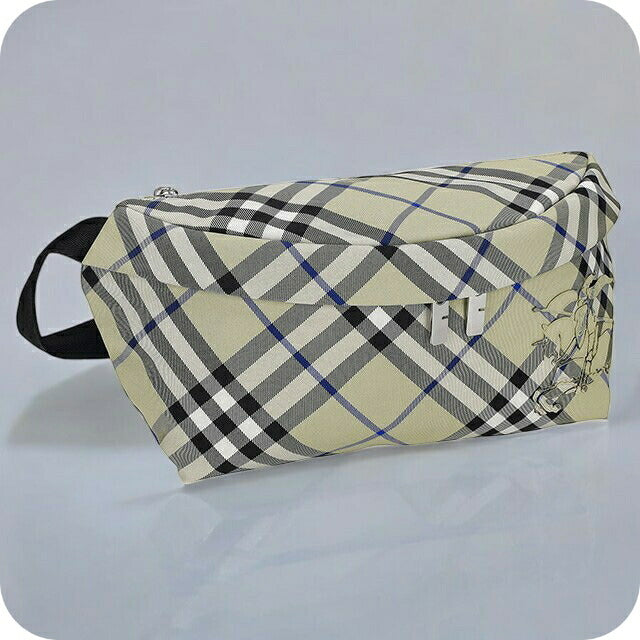 バ－バリ－ ボディバッグ メンズ ブランド BURBERRY 8091781 ライトベージュ 8091781