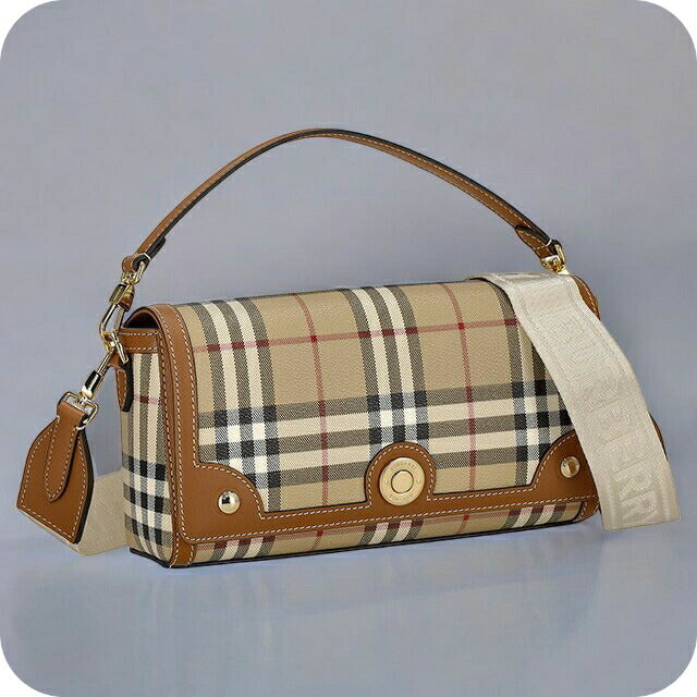 バ－バリ－ ショルダーバッグ レディース ブランド BURBERRY チェック 8092048 ベージュ 8092048