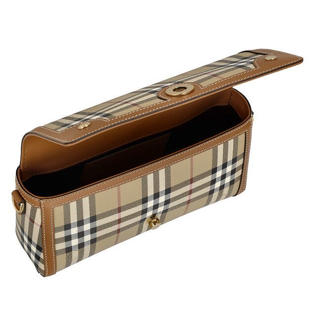 Burberry ガーメントバッグ ベージュ チェック バ−バリ− 三つ折り財布 レディース ブランド BURBERRY
