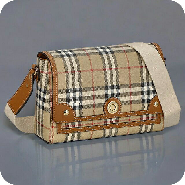 バ－バリ－ ショルダーバッグ レディース ブランド BURBERRY チェック 8092067 ベージュ 8092067