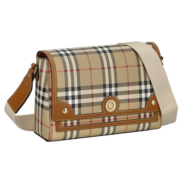 バ－バリ－ ショルダーバッグ レディース ブランド BURBERRY チェック 8092067 ベージュ 8092067