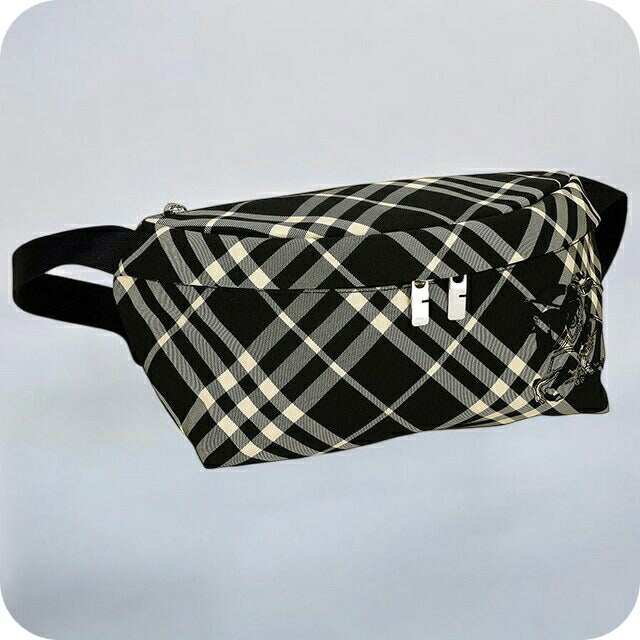 バ－バリ－ ボディバッグ メンズ ブランド BURBERRY 8093780 ブラック 8093780
