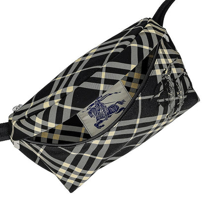 バ－バリ－ ボディバッグ メンズ ブランド BURBERRY 8093780 ブラック 8093780