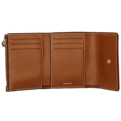 バ－バリ－ 三つ折り財布 レディース ブランド BURBERRY チェック 8094423 ベージュ 8094423