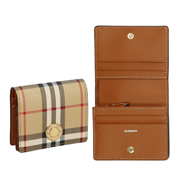 バ−バリ− 二つ折り財布 レディース ブランド BURBERRY