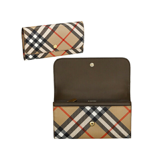 Burberry チェック柄 長財布　メンズ　れディース BURBERRY バーバリー 長財布 メンズ レディース チェック柄