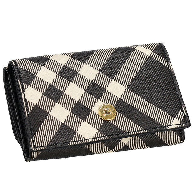 バ−バリ− 三つ折り財布 レディース ブランド BURBERRY