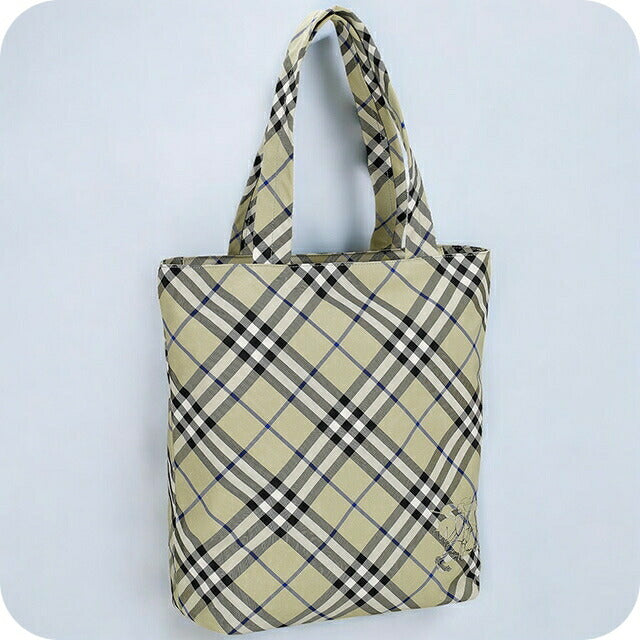バ－バリ－ トートバッグ メンズ ブランド BURBERRY チェック 8097719 ベージュ 8097719
