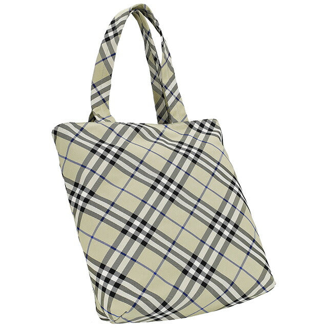 バ－バリ－ トートバッグ メンズ ブランド BURBERRY チェック 8097719 ベージュ 8097719