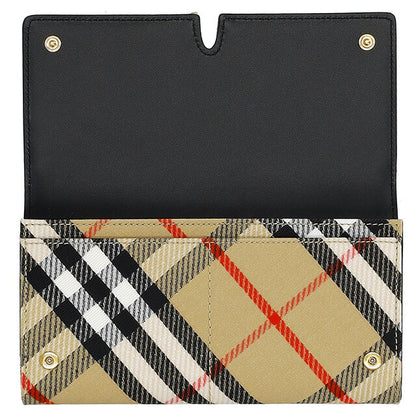 バ－バリ－ 長財布 メンズ ブランド BURBERRY チェック 8099215 ベージュ 8099215