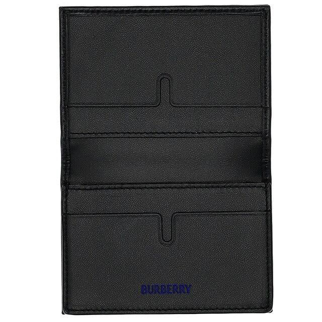バ－バリ－ カードケース メンズ ブランド BURBERRY チェック 8099817 ブラック 8099817