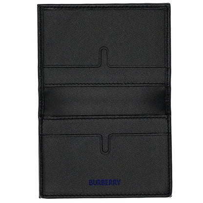 バ－バリ－ カードケース メンズ ブランド BURBERRY チェック 8099817 ブラック 8099817