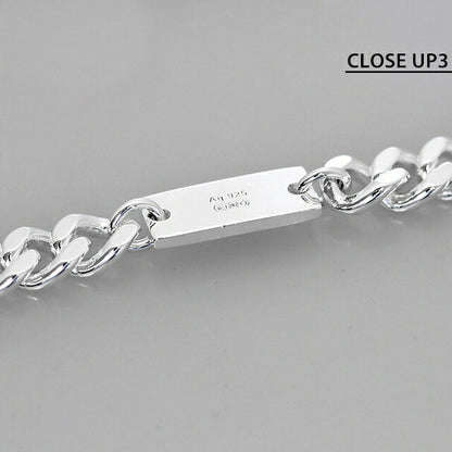 グッチ ブレスレット メンズ ブランド GUCCI ダブルG チェーン 814917 J8400 8106 シルバー アクセサリー 814917-J8400-8106-16