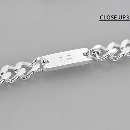 グッチ ブレスレット メンズ ブランド GUCCI ダブルG チェーン 814917-J8400-8106-18 シルバー アクセサリー 814917-J8400-8106-18