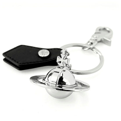 ヴィヴィアン ウエストウッド キーリング レディース ブランド Vivienne Westwood SAFFIANO ロゴ 8203010HU OM0009 N405 シルバー ビビアン 8203010HU-OM0009-N405