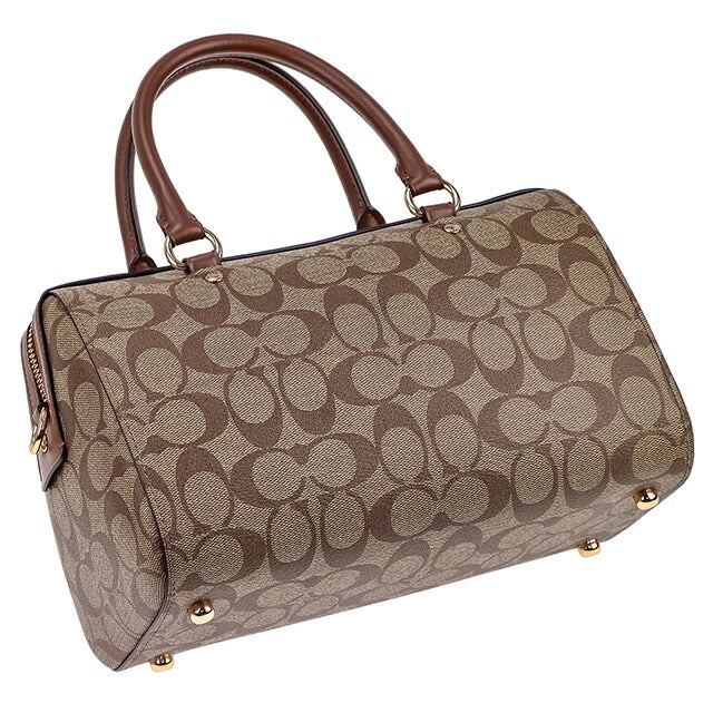 コーチ ハンドバッグ レディース ブランド COACH シグネチャー 83607 IME74 1 カーキ/ブラウン 83607-IME74-1