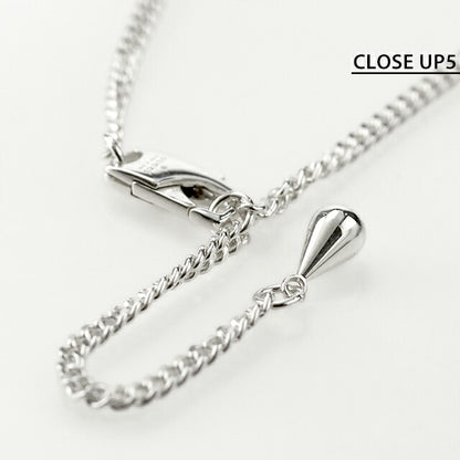 グッチ ネックレス メンズ レディース ブランド GUCCI ディアマンテ プレート ロゴ 843607 J8400 0818 シルバー アクセサリー 843607-J8400-0818