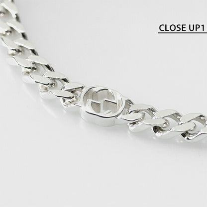 グッチ ブレスレット メンズ レディース ブランド GUCCI インターロッキング ロゴ 843736 J8400 0818 シルバー アクセサリー 843736-J8400-0818-19