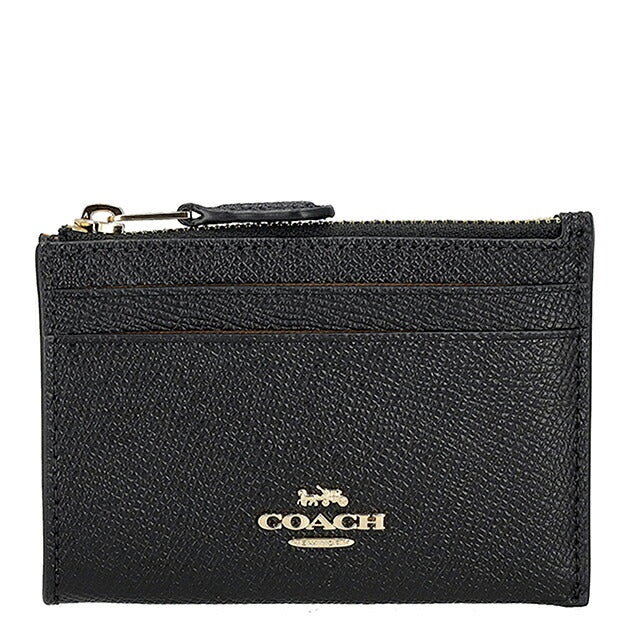 Coach coin case ladies brand COACH leather 88250 IMBLK black