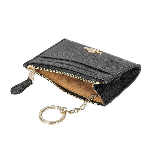 COACH ブラック レザー ケース コーチ コインケース レディース ブランド COACH レザー 88250 IMBLK