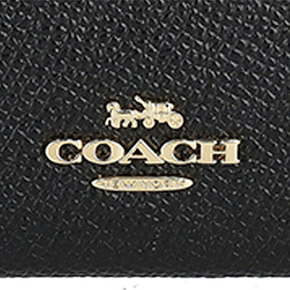 Coach coin case ladies brand COACH leather 88250 IMBLK black
