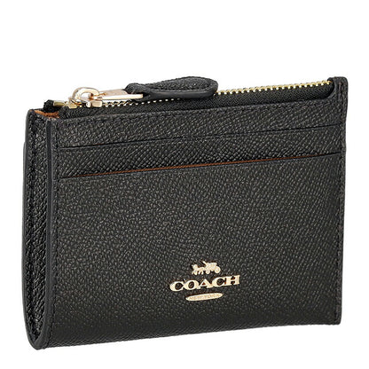 Coach coin case ladies brand COACH leather 88250 IMBLK black