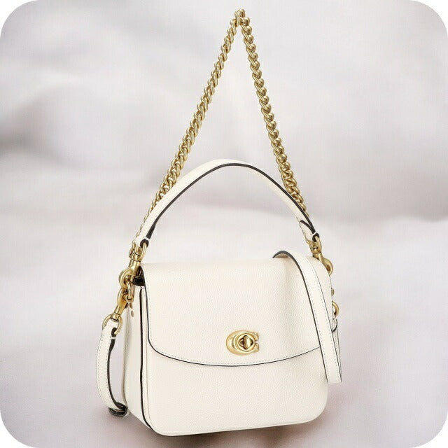 コーチ ハンドバッグ レディース ブランド COACH レザー 88346 チョークホワイト 88346-B4-HA