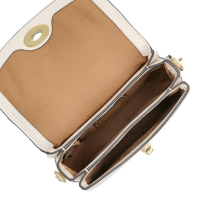 コーチ ハンドバッグ レディース ブランド COACH レザー 88346 チョークホワイト 88346-B4-HA