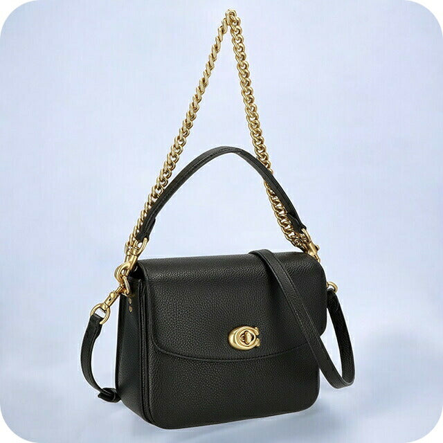 コーチ ハンドバッグ レディース ブランド COACH レザー 88346 B4 BK ブラック 88346-B4-BK