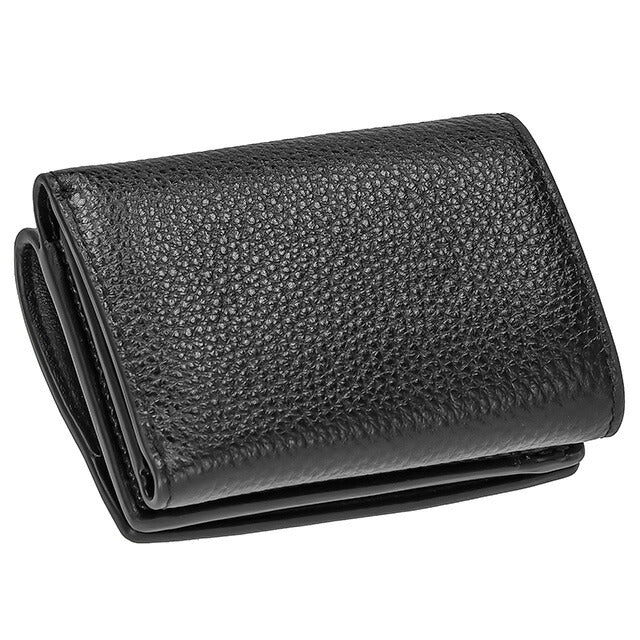 コーチ 三つ折り財布 メンズ レディース ブランド COACH レザー 88666 IMBLK 1 ブラック 88666-IMBLK-1