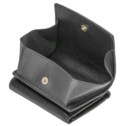 コーチ 三つ折り財布 メンズ レディース ブランド COACH レザー 88666 IMBLK 1 ブラック 88666-IMBLK-1