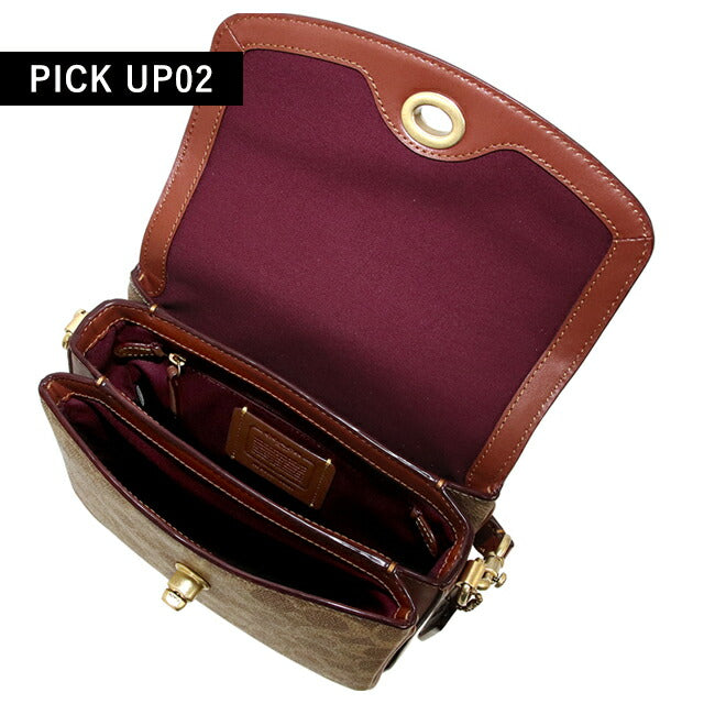 コーチ ショルダーバッグ レディース ブランド キャシー クロスボディ 19 レザー シグネチャー 2WAY 89089 B4NQ4 89089-B4NQ4