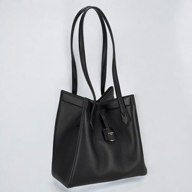 フェンディ ハンドバッグ レディース ブランド FENDI レザー 8BH4140APZA F0KUR ブラック 8BH4140APZA-F0KUR