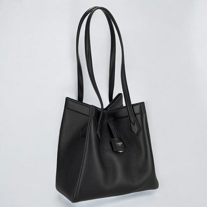 フェンディ ハンドバッグ レディース ブランド FENDI レザー 8BH4140APZA F0KUR ブラック 8BH4140APZA-F0KUR