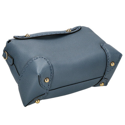 フェンディ ハンドバッグ レディース ブランド FENDI レザー 8BL146-0ANT2 F199A ブルー 8BL1460ANT2-F199A