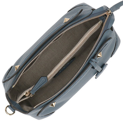 フェンディ ハンドバッグ レディース ブランド FENDI レザー 8BL146-0ANT2 F199A ブルー 8BL1460ANT2-F199A