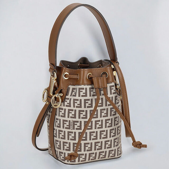 フェンディ ショルダーバッグ レディース ブランド FENDI 8BS0100ARBN F1NXB ブラウン/アイボリー 8BS0100ARBN-F1NXB