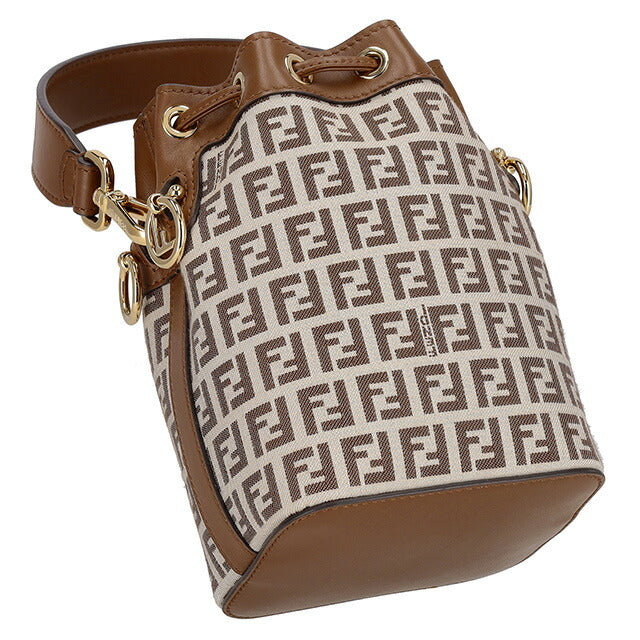 フェンディ ショルダーバッグ レディース ブランド FENDI 8BS0100ARBN F1NXB ブラウン/アイボリー 8BS0100ARBN-F1NXB