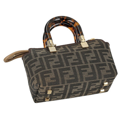 フェンディ ハンドバッグ レディース ブランド FENDI 8BS0670ANX0 F1LMN グレー 8BS0670ANX0-F1LMN