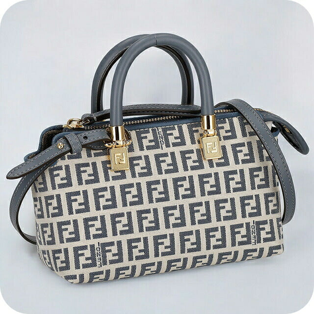 フェンディ ハンドバッグ レディース ブランド FENDI 8BS0670ARBN F1NPH アイボリー/ブルーグレー 8BS0670ARBN-F1NPH