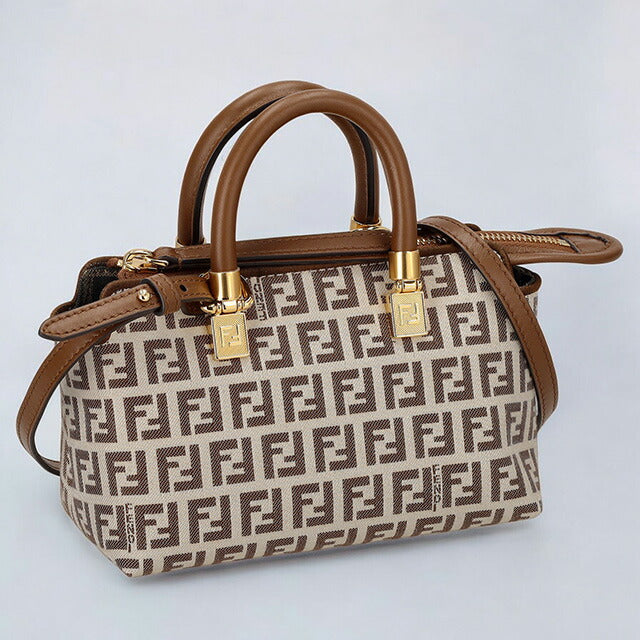 フェンディ ハンドバッグ レディース ブランド FENDI 8BS0670ARBN F1NXB アイボリー/ブラウン 8BS0670ARBN-F1NXB