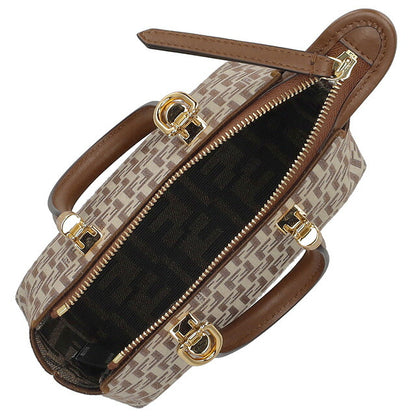 フェンディ ハンドバッグ レディース ブランド FENDI 8BS0670ARBN F1NXB アイボリー/ブラウン 8BS0670ARBN-F1NXB