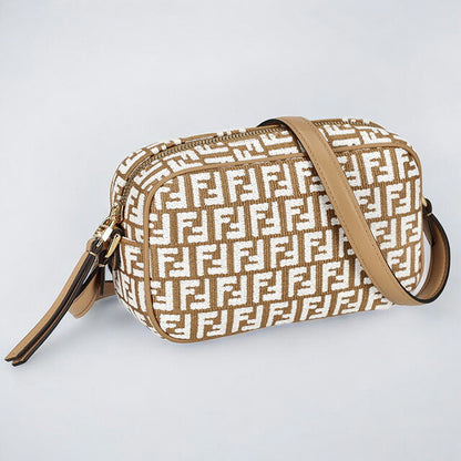 フェンディ ショルダーバッグ レディース ブランド FENDI 8BS0770APZQ F1MB1 ブラウン/ホワイト 8BS0770APZQ-F1MB1