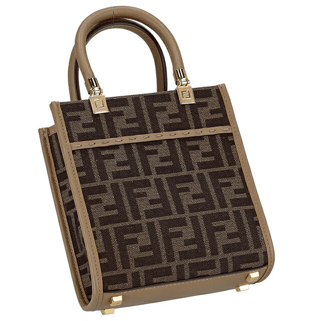 フェンディ ハンドバッグ レディース ブランド FENDI 8BS092-0ALP3 ブラウン 8BS0920ALP3-F1AOE