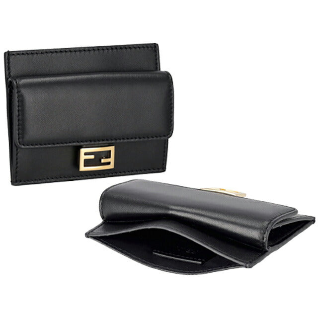 フェンディ カードケース レディース ブランド FENDI 8M04230AAJD F0KUR ブラック 8M04230AAJD-F0KUR