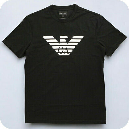エンポリオ・アルマーニ Tシャツ メンズ ブランド EMPORIO ARMANI 8N1TN51JPZZ 0022 M ブラック 8N1TN51JPZZ-0022-M