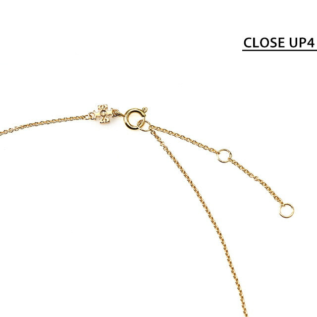 トリーバーチ ネックレス レディース ブランド キラ エナメル ペンダント ニッケルフリー 90549-720 ゴールド ブラック アクセ 90549-720