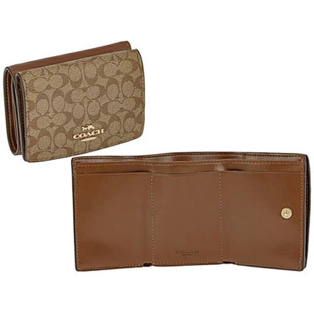 コーチ 三つ折り財布 メンズ レディース ブランド COACH