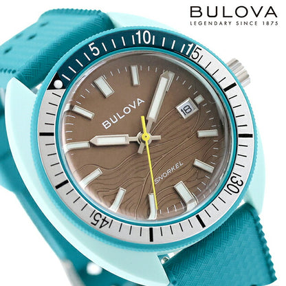 98B446 | Bulova Archives Series Snorkel Green Sea Turtle Quartz Battery Operated
